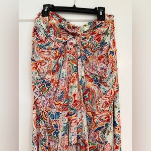 Vici Follow Your Bliss Hi Low Midi Skirt M